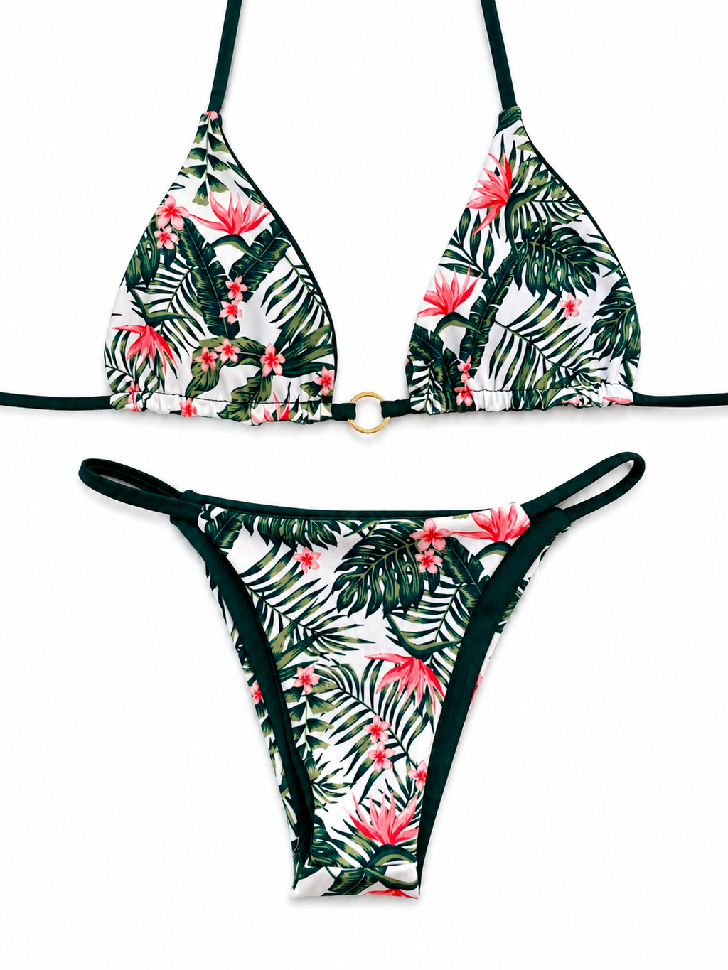 SET SOLEA HOJAS VERDE OSCURO