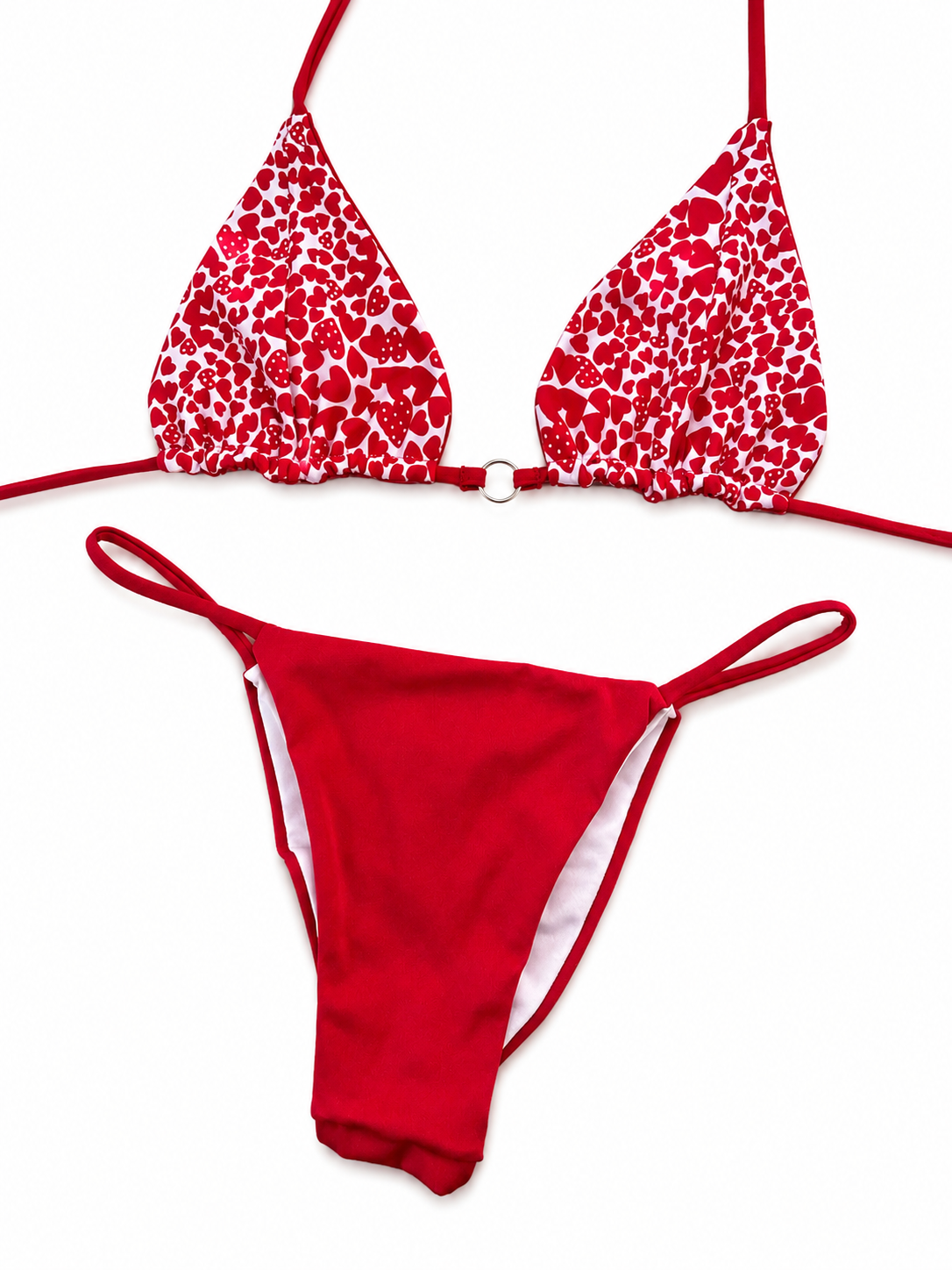 SET SOLEA CORAZONES ROJO