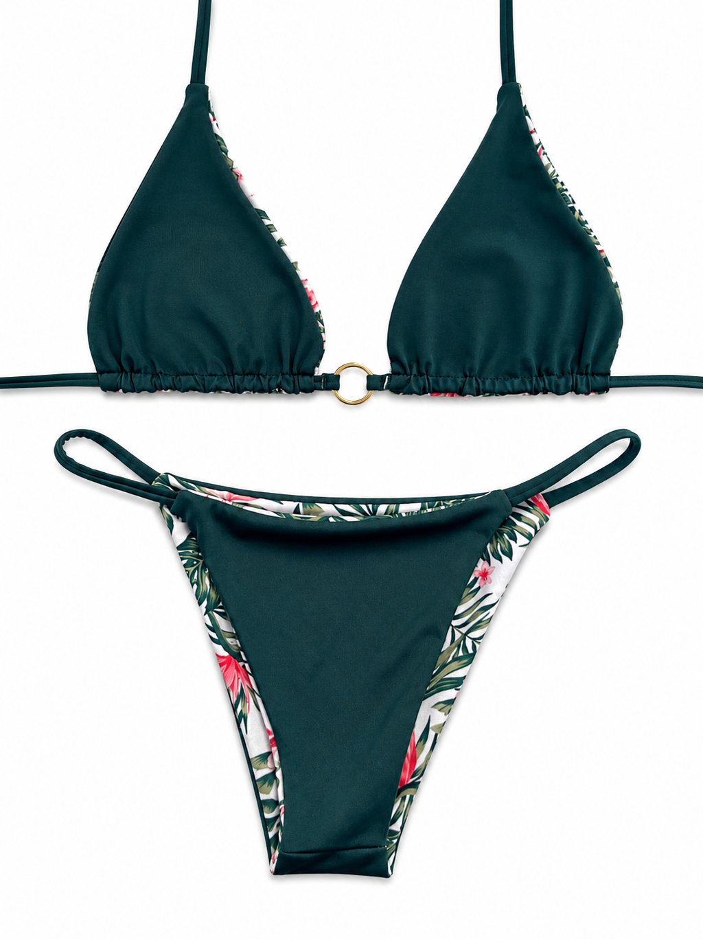 SET SOLEA HOJAS VERDE OSCURO