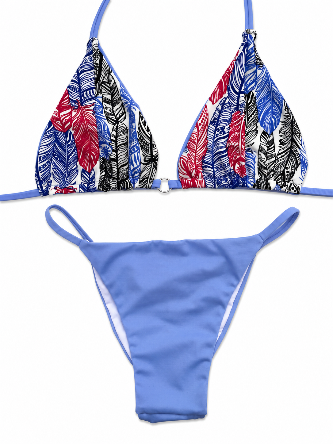 SET SOLEA PLUMAS CELESTE